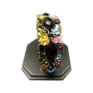 Multi-color Floral Bracelet